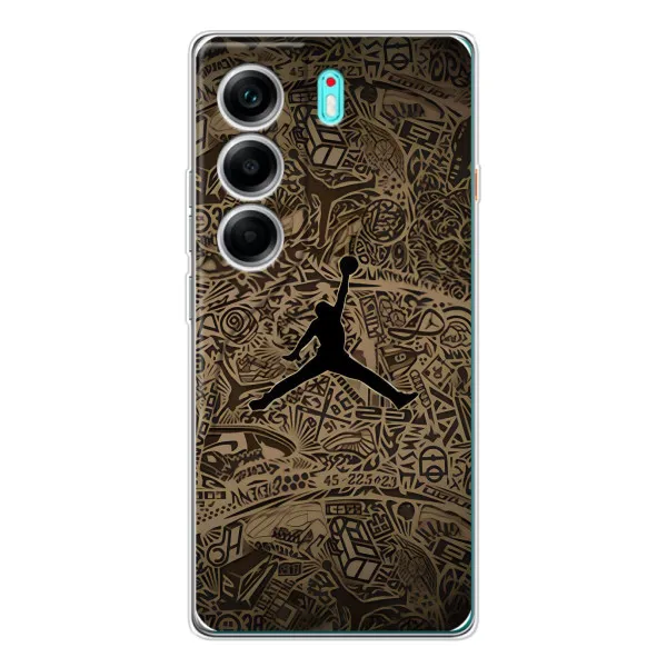 Чехол с принтом «Logo Jordan» для TECNO Camon 40