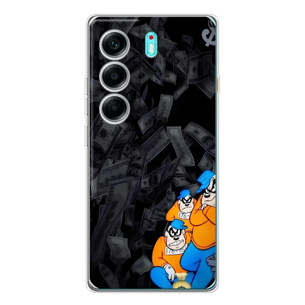 Чехол с принтом «Воры» для TECNO Camon 40
