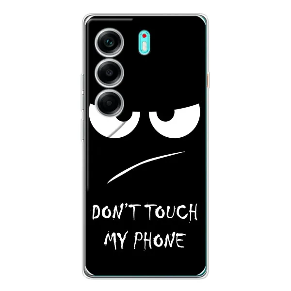 Чохол з принтом «Dont Touch» для TECNO Camon 40