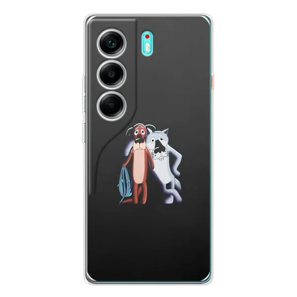Чохол з принтом «Жив був пес» для TECNO Camon 40