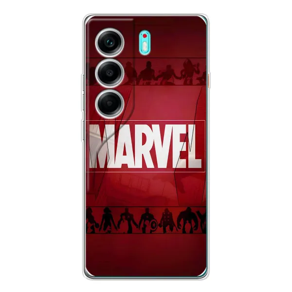 Чехол с принтом «MARVEL» для TECNO Camon 40