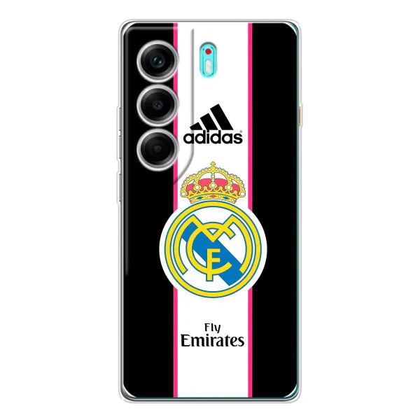 Чехол с принтом «Лого Real Madrid» для TECNO Camon 40
