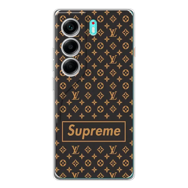 Чехол с принтом «Supreme LV» для TECNO Camon 40