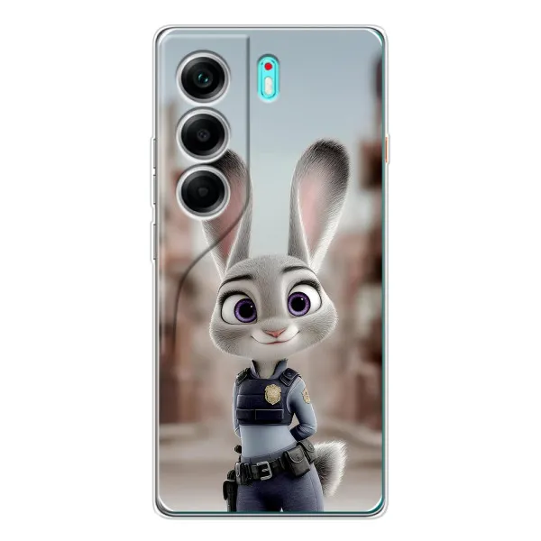 Чохол з принтом «Офіцер Джуді Гопс» для TECNO Camon 40 Чохол з принтом «Офіцер Джуді Гопс» для TECNO Camon 40
