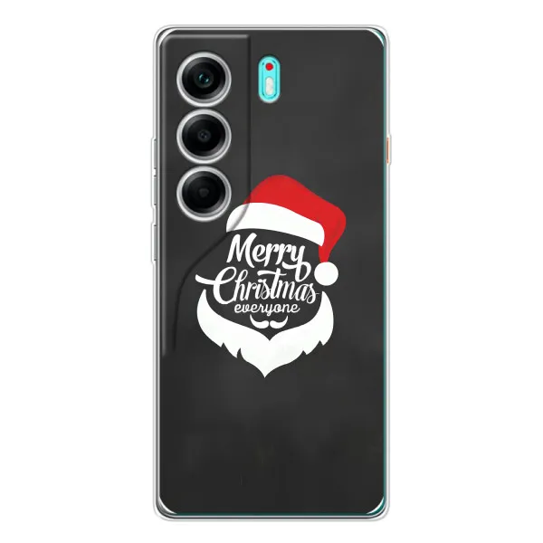 Чехол с принтом «Санта Крисмас» для TECNO Camon 40 Чехол с принтом «Санта Крисмас» для TECNO Camon 40