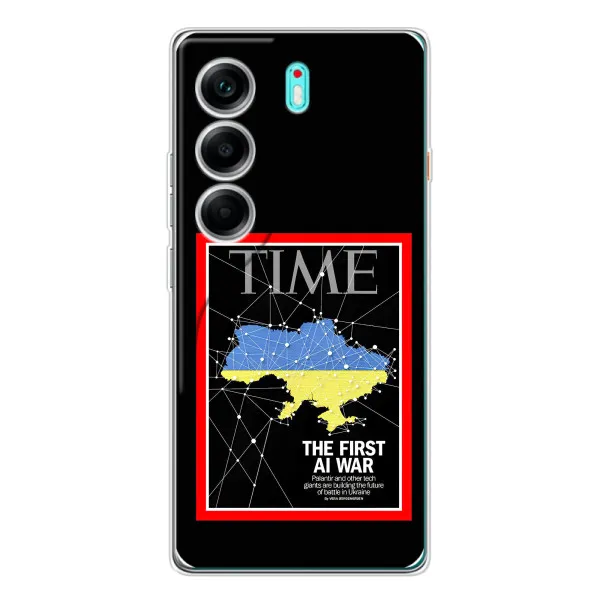 Чохол з принтом «TIME Ukraine» для TECNO Camon 40