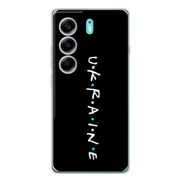 Чохол з принтом «ukraine» для TECNO Camon 40