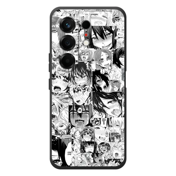Чехол с принтом «Ahegao manga» для TECNO Camon 50