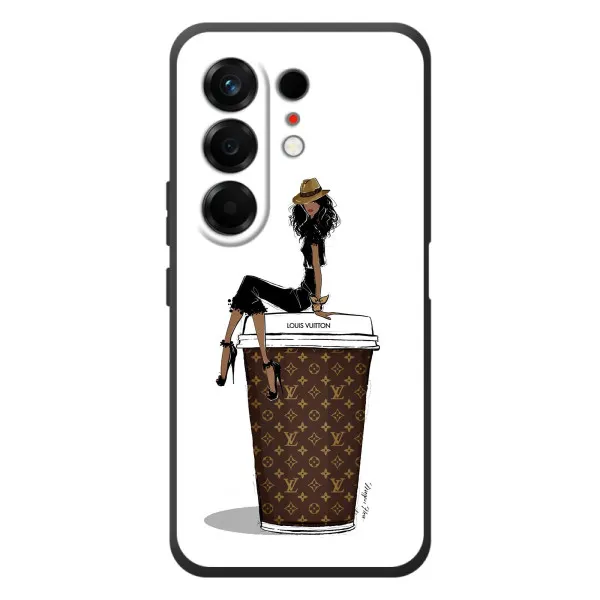 Чехол с принтом «кофе LOUIS VUITTON» для TECNO Camon 50