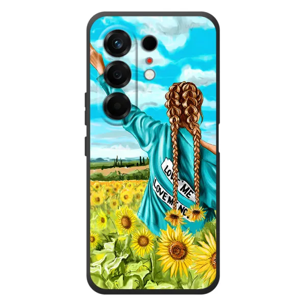 Чехол с принтом «Украиночка» для TECNO Camon 50
