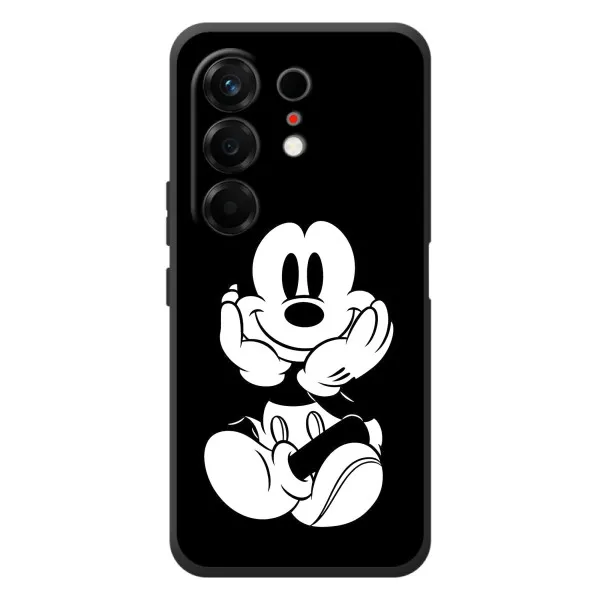 Чехол с принтом «Микки на черном» для TECNO Camon 50