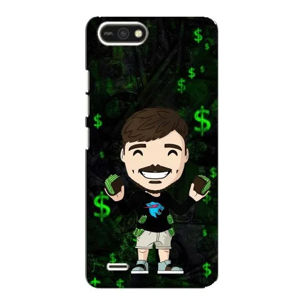 Чохол з принтом «Блогер Beast» для TECNO POP 2F
