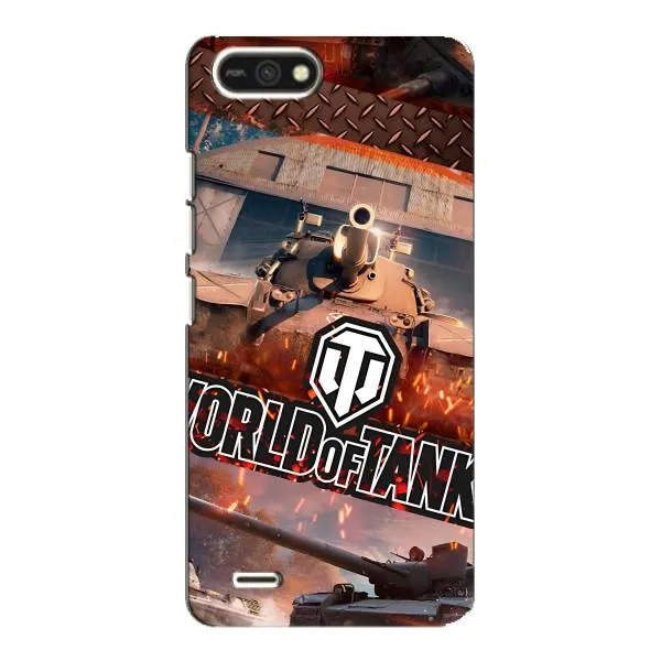 Чохол з принтом «World of Tanks» для TECNO POP 2F