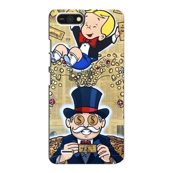 Чехол с принтом «Монополия Мен» для TECNO POP 2F