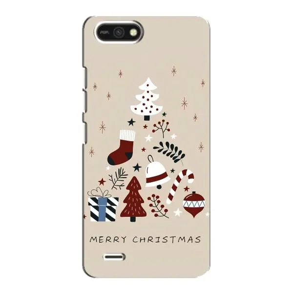 Чехол с принтом «Merry Christmas» для TECNO POP 2F Чехол с принтом «Merry Christmas» для TECNO POP 2F