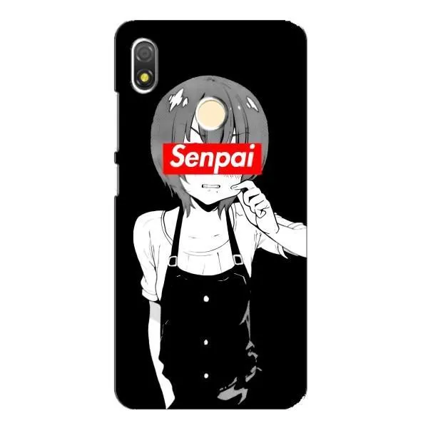 Чохол з принтом «Senpai» для TECNO POP 3