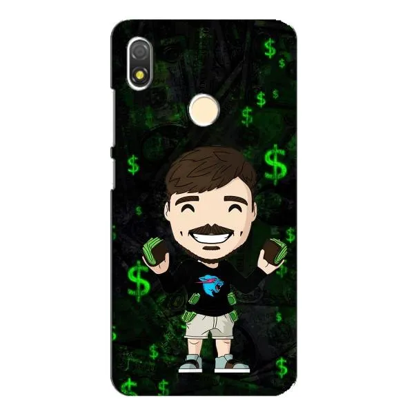 Чохол з принтом «Блогер Beast» для TECNO POP 3