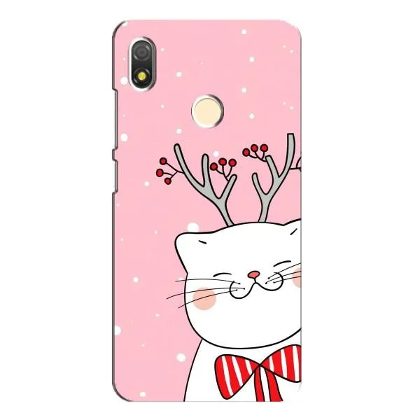 Чехол с принтом «Зимний кот» для TECNO POP 3 Чехол с принтом «Зимний кот» для TECNO POP 3