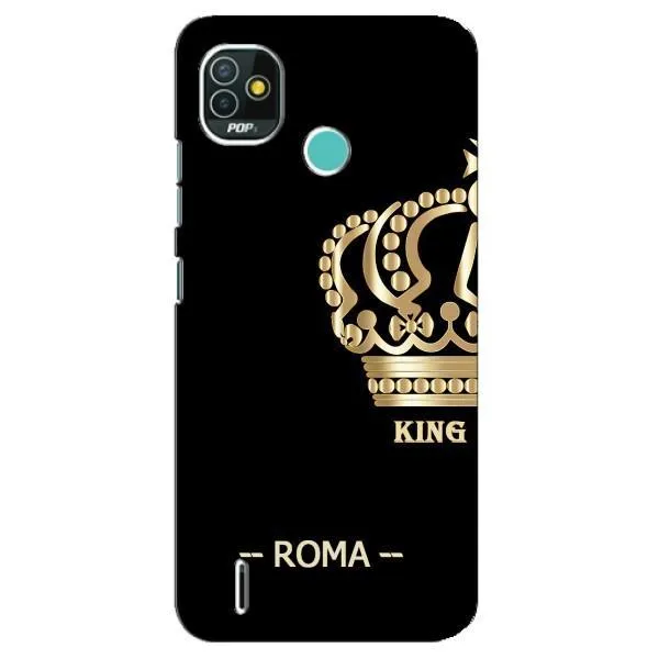 Чехол с принтом «Roma» для TECNO Pop 4 LTE