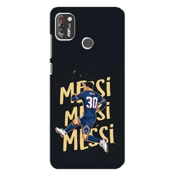 Чехол с принтом «Messi ПСЖ» для TECNO POP 4 Pro
