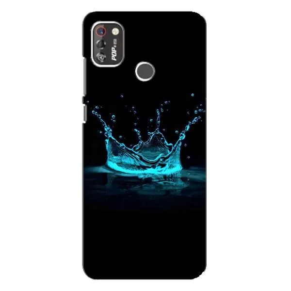 Чехол с принтом «Капля короны» для TECNO POP 4 Pro Чехол с принтом «Капля короны» для TECNO POP 4 Pro