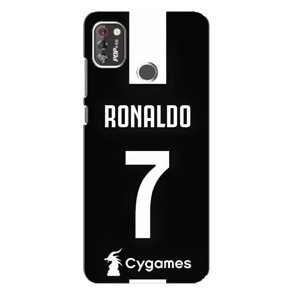 Чехол с принтом «RONALDO 7» для TECNO POP 4 Pro