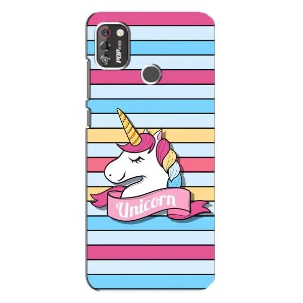 Чехол с принтом «Unicorn» для TECNO POP 4 Pro