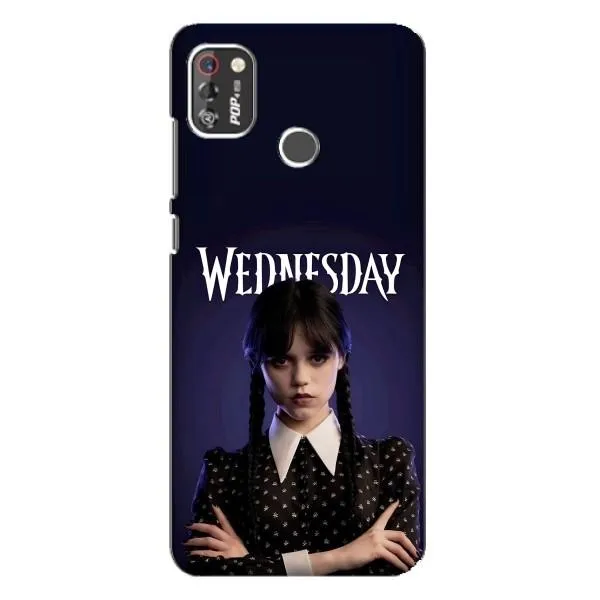 Чехол с принтом «Wednesday» для TECNO POP 4 Pro