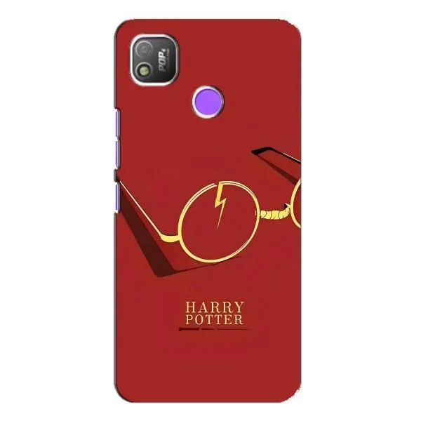 Чехол с принтом «очки Гарри» для TECNO POP 4 Чехол с принтом «очки Гарри» для TECNO POP 4
