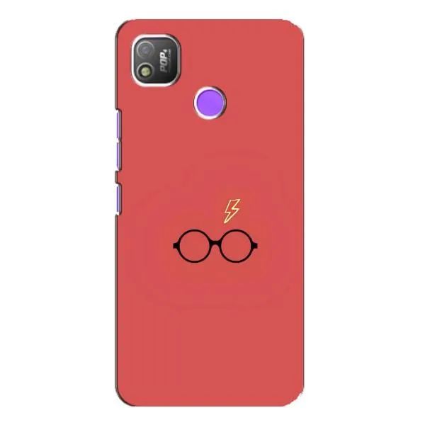 Чехол с принтом «шрам и очки» для TECNO POP 4 Чехол с принтом «шрам и очки» для TECNO POP 4