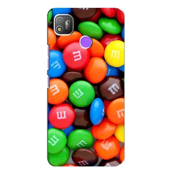 Чохол з принтом «MM's» для TECNO POP 4