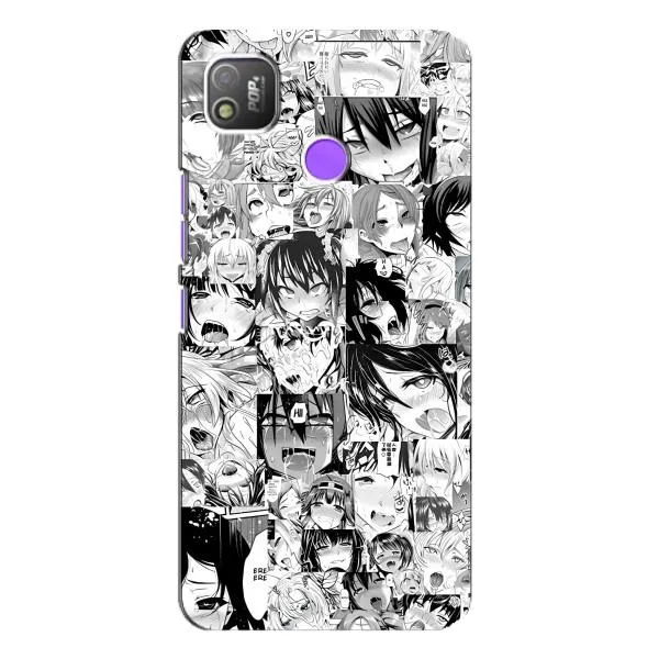 Чехол с принтом «Ahegao manga» для TECNO POP 4