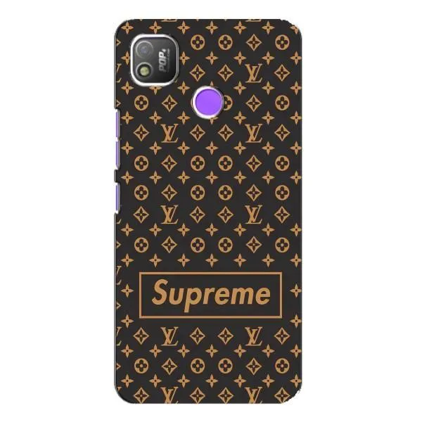Чохол з принтом «Supreme LV» для TECNO POP 4