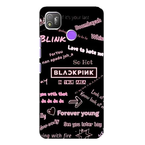 Чехол с принтом «BLACKPINK» для TECNO POP 4