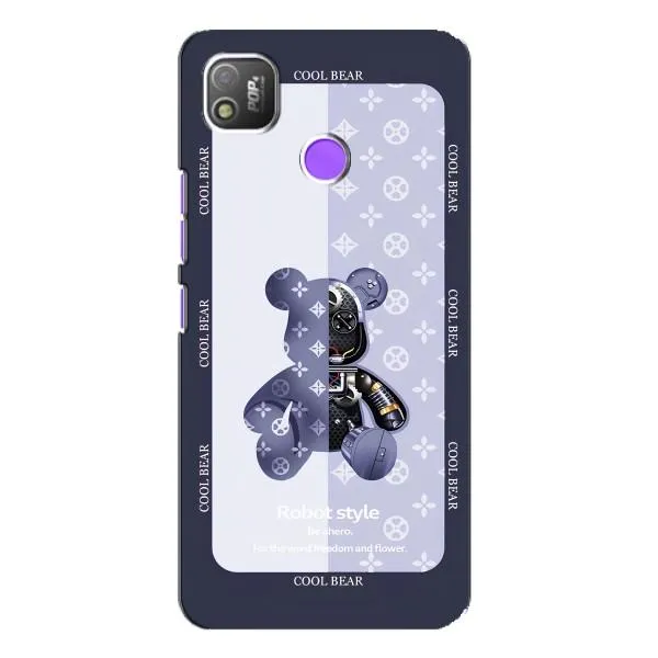 Чехол с принтом «Медвежонок LV» для TECNO POP 4
