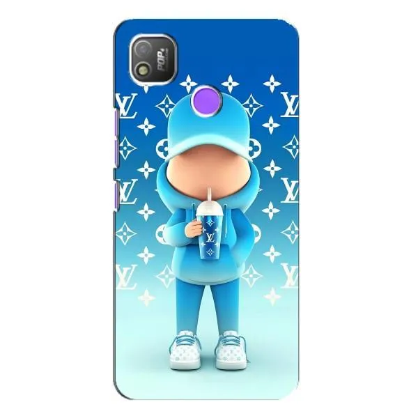 Чехол с принтом «Парень LV» для TECNO POP 4