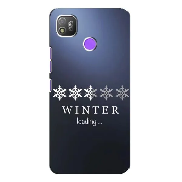 Чехол с принтом «Winter loading» для TECNO POP 4 Чехол с принтом «Winter loading» для TECNO POP 4