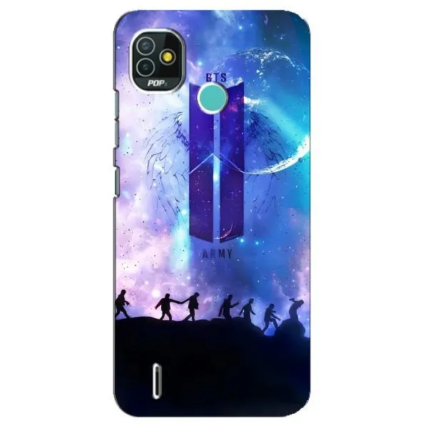 Чехол с принтом «Army BTS» для TECNO Pop 5 (BD2p)