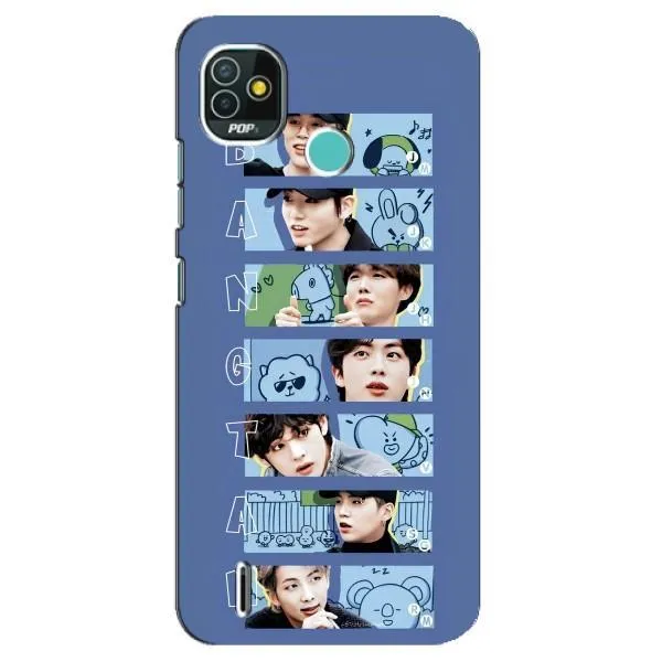 Чехол с принтом «Bangtan» для TECNO Pop 5 (BD2p)