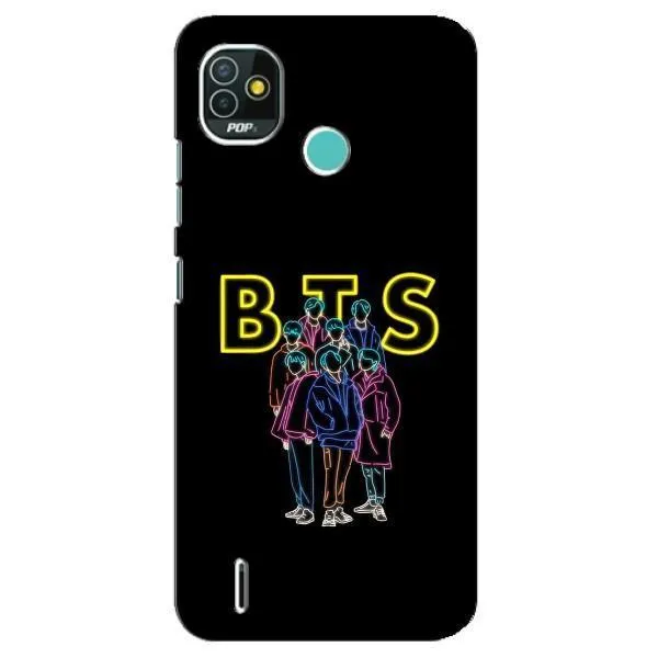 Чехол с принтом «BTS стайл» для TECNO Pop 5 (BD2p)