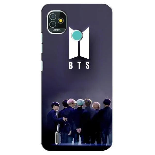 Чехол с принтом «Группа BTS» для TECNO Pop 5 (BD2p)