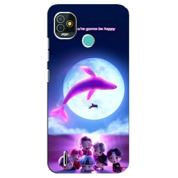 Чехол с принтом «КИТ BTS» для TECNO Pop 5 (BD2p)