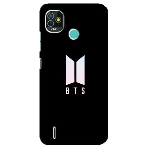 Чехол с принтом «Лого BTS» для TECNO Pop 5 (BD2p)