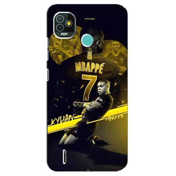 Чехол с принтом «Mbappe» для TECNO Pop 5 (BD2p)