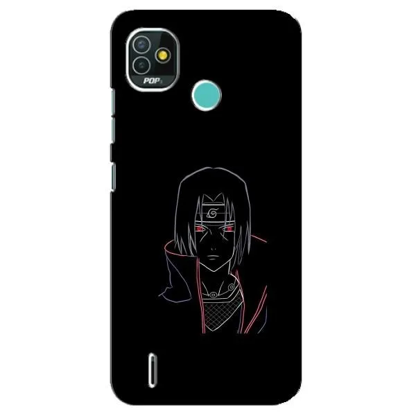 Чохол з принтом «силует Ітачі» для TECNO Pop 5 (BD2p)