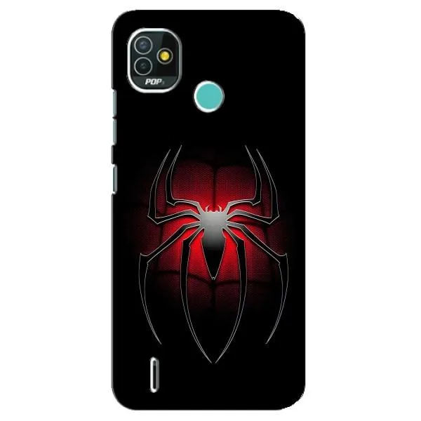 Чохол з принтом «Паук марвел» для TECNO Pop 5 (BD2p)