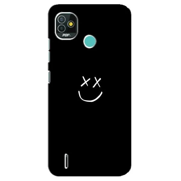Чохол з принтом «Смайл» для TECNO Pop 5 (BD2p)