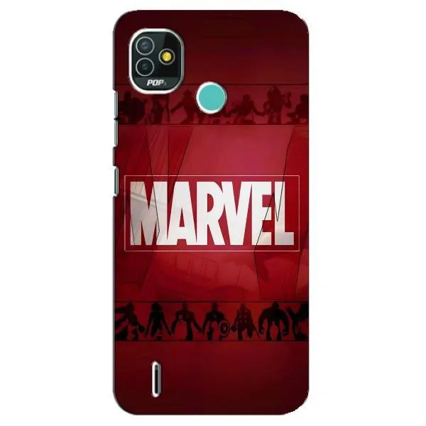 Чохол з принтом «MARVEL» для TECNO Pop 5 (BD2p)