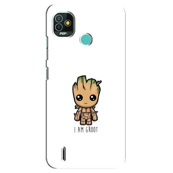 Чохол з принтом «Я є Грут» для TECNO Pop 5 (BD2p)