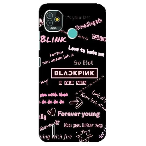 Чохол з принтом «BLACKPINK» для TECNO Pop 5 (BD2p)